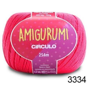 Imagem de LINHA AMIGURUMI 125 G COR 3334 TULIPA VERMELHA - Fio de Algodão Mercer