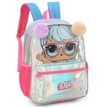 Imagem de Mochila de Costas Luxcel Lol Surprise Prata-Unissex