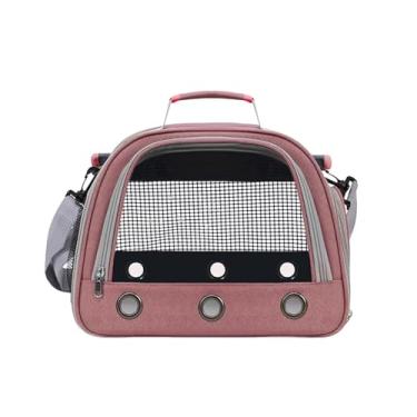 Imagem de Ｂｅｓｇａ Bolsa de transporte portátil para hamster, bolsa de mão respirável para pequenos animais, com janela de malha para ratos e chinchilas.