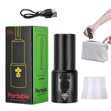 Imagem de Lanterna,Iluminação Magnética Impermeável Super - Mini Lanterna Recarregável - para Caminhadas Acampamento Sobrevivência Falha de Energia Viagem de Praia Ao Ar Livre