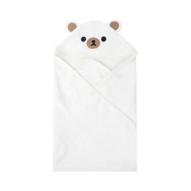 Imagem de Toalha De Banho Unissex De Fleece Para Bebês, Robe Quente Com Estampa 