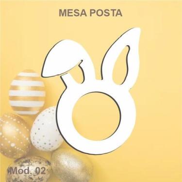 Imagem de Porta Guardanapos Páscoa MDF Premium Mod.02 - RM Laser Art's