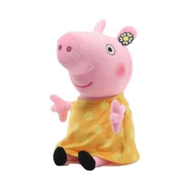 Imagem de Brinquedo De Pelúcia 30CM Peppa Pig Avô Avó Boneco Presente De Anivers