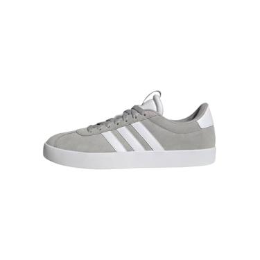 Imagem de adidas Tênis feminino VL Court 3.0, Cinza, duas nuvens, branco, prata, metálico, 35