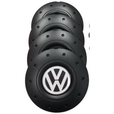 Imagem de Calotas Miollo Vw Polo Aro 15 2009/2017 Estilo Amarok Preto