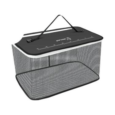 Imagem de Cesto De Pesca Flutuante Dobrável Com Revestimento De Borracha Para Pe