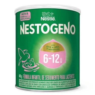 Imagem de Fórmula Infantil Nestogeno 6 a 12 meses 400g