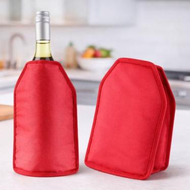 Imagem de Bolsa Cooler Térmica De Gel Garrafa Vinho Espumante Wine Bag - A Casa 