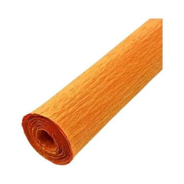 Imagem de Rolo De Papel Crepom Artesanal Para Artesanato, Material DIY Para Faze