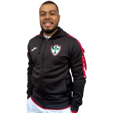 Imagem de Blusa Portuguesa Joma Olimpiada Preta/Vermelho-Masculino