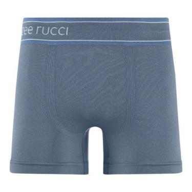 Imagem de Cueca Boxer Line Plus Size Sem Costura Acqua Marine Zee Rucci, G3