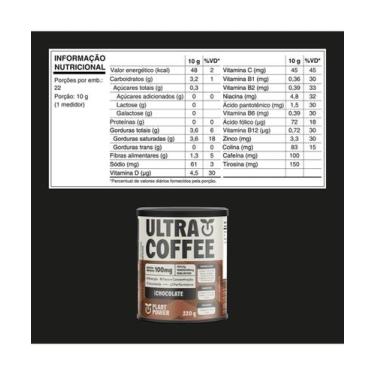 Imagem de Suplemento Plant Power Ultracoffee Chocolate 220G