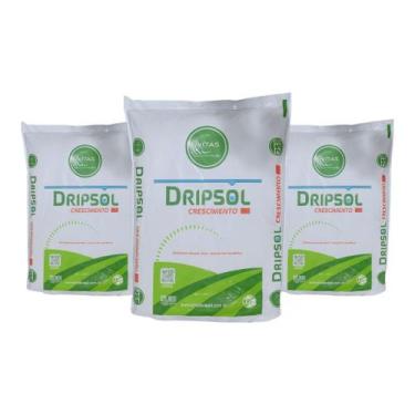 Imagem de Fertilizante Dripsol Adubo 3kg Crescimento Vigoroso das Plantas Fortes
