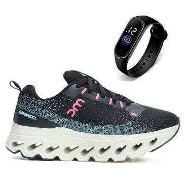 Imagem de Tenis Feminino Academia Esportivo Caminhada Corridas Leve Confortável 