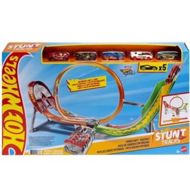Imagem de Hot Wheels Pista Power SHIFT STUNT TRACKS Mattel FCF18
