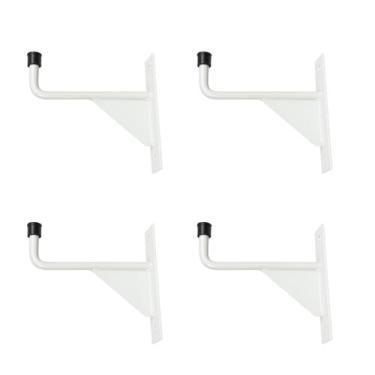 Imagem de Kit 4 Suportes Multiuso de Parede até 240Kg - Escadas, Bicicletas e Ca