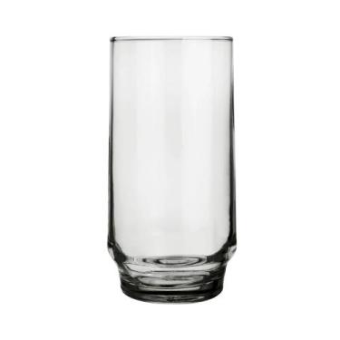 Imagem de Jogo de Copos Nadir Lights em Vidro Liso com 6 Peças 300ml, Transparen