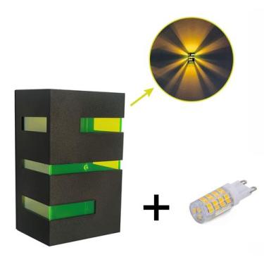 Imagem de 1 Arandela Massuia Externa Interna + 1 Lâmpada Led - METAIS MASSUIA, A