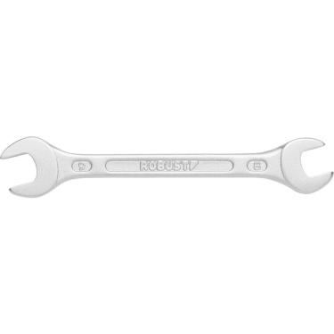 Imagem de Chave Fixa, 8 Mm X 9mm, Aço Especial, Niquelado E Cromado, S05120809 3370001, Robust