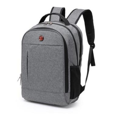 Imagem de Mochila Executiva Notebook Reforçada Crosswave Espaçosa Antifurto 26 Litros-Masculino