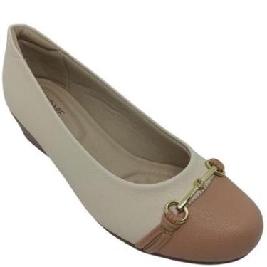 Imagem de Sapato Modare Feminino Casual com Detalhe Dourado-Feminino