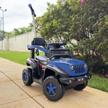 Imagem de Quadriciclo Infantil de Passeio à Pedal com Luzes e Música - MARAL, Az