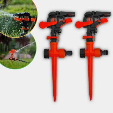 Imagem de Kit 2 Irrigadores Espiga Jardim Horta Canteiro Mangueira Aspersores Gi