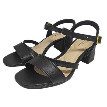 Imagem de Sandália Modare, Feminino, Preto, 34