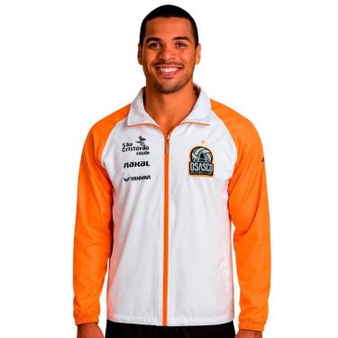 Imagem de Jaqueta de Vôlei Osasco 2026 Branca Unissex-Unissex