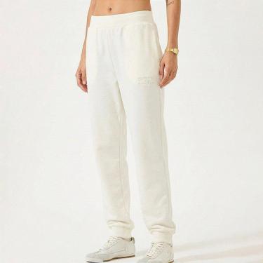 Imagem de Calça Moletinho Colcci Comfort OU26 Feminina Off Natural-Feminino