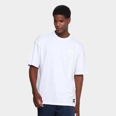 Imagem de Camiseta NBA Boston Celtics Mitchell & Ness Masculina, Off white, M