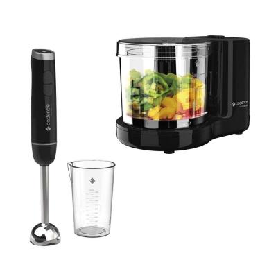 Imagem de Miniprocessador MPR530 Cadence e Mixer Mixture Inox MIX370, 220 Volts