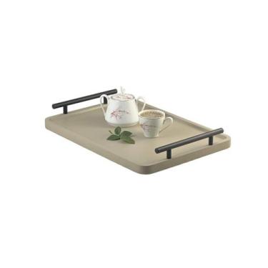 Imagem de Bandeja Cantinho do Café Decorativa Para Servir Bebidas 28x40 - Maraka