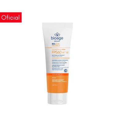 Imagem de Protetor Solar com Vitamina C FPS 60 Incolor Antioxidante e Iluminador