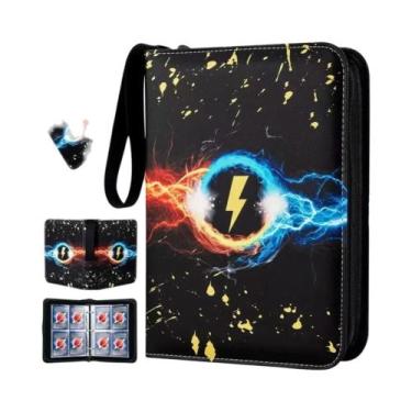 Imagem de Álbum Para Cartas Pokémon Infantil Com Capacidade Para 400 Cartas - Li