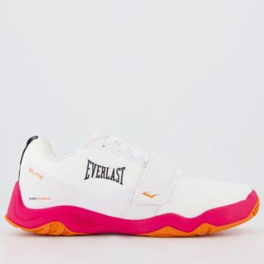 Imagem de Tênis Everlast Elite Feminino Branco e Rosa, 36