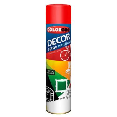Imagem de Spray Decor Multiuso Vermelho (876) - Colorgin