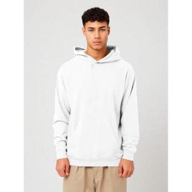 Imagem de Blusa de Frio Moletom Canguru Masculina com Capuz Slim Fitness-Masculino