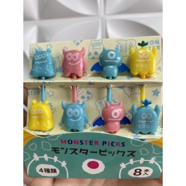 Imagem de Palito Lanchinho Garfinhos monster monstrinhos divertidos - Genérica