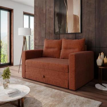 Imagem de Sofá Cama 2 Lugares casal 1,50 mts Chenile Prince Luma Matri - Matrix,