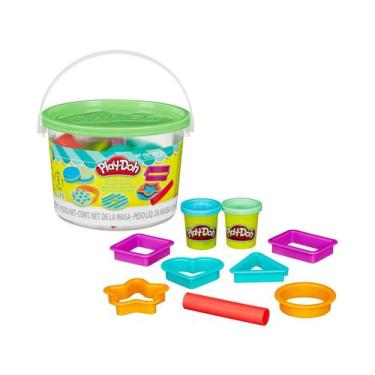 Imagem de Massinha Play Doh Mini Balde com Acessórios - Hasbro -, Colorido, Mini