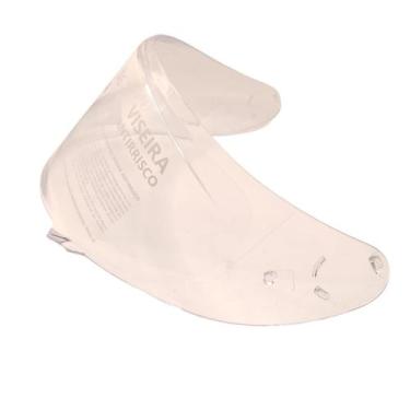 Imagem de Viseira Cristal Capacete Helt New Race Antirrisco 2,2mm