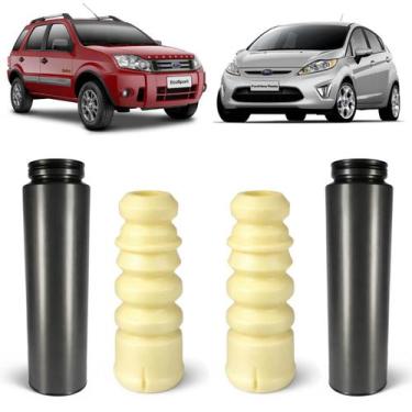 Imagem de Kit Batente Coifa Amortecedor Traseiro Ford Ecosport Fiesta - Borfix