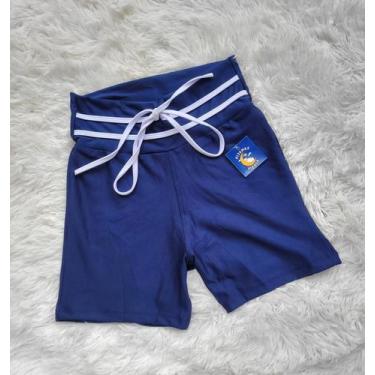 Imagem de Short Meia Coxa Com Viés Bermuda Fitness Academia Feminino - PIJAMAS V