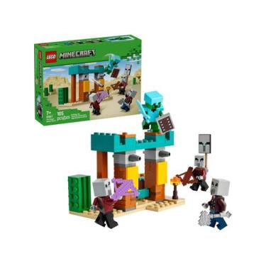 Imagem de Lego Minecraft 21267 A Patrulha Do Deserto De Illager 105 Peças Constr