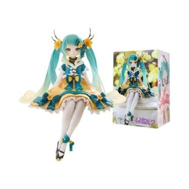 Imagem de Figura De Anime Kawaii Hatsune Miku, Fada Das Flores, Boneca De Ação E