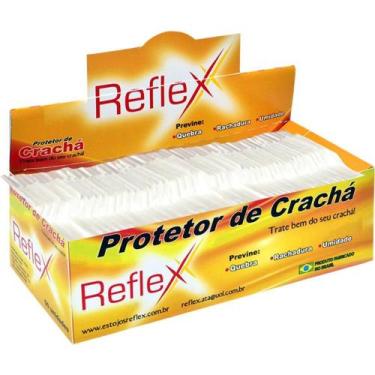 Imagem de Protetor para Crachá Plástico Transparente 54X86MM Caixa com 50 - Refl