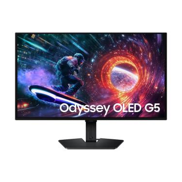 Imagem de Monitor Samsung Odyssey OLED G5 27", QHD , 180Hz, 0.03ms, G-sync, FreeSync, DP, HDMI