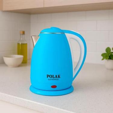 Imagem de Chaleira elétrica elite colorida 2l - ELITE/POLAK, Azul, 220V