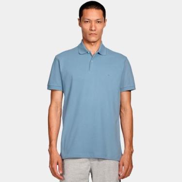 Imagem de Camisa Polo Aramis Basic Piquet Ve26b Azul Masculino, M